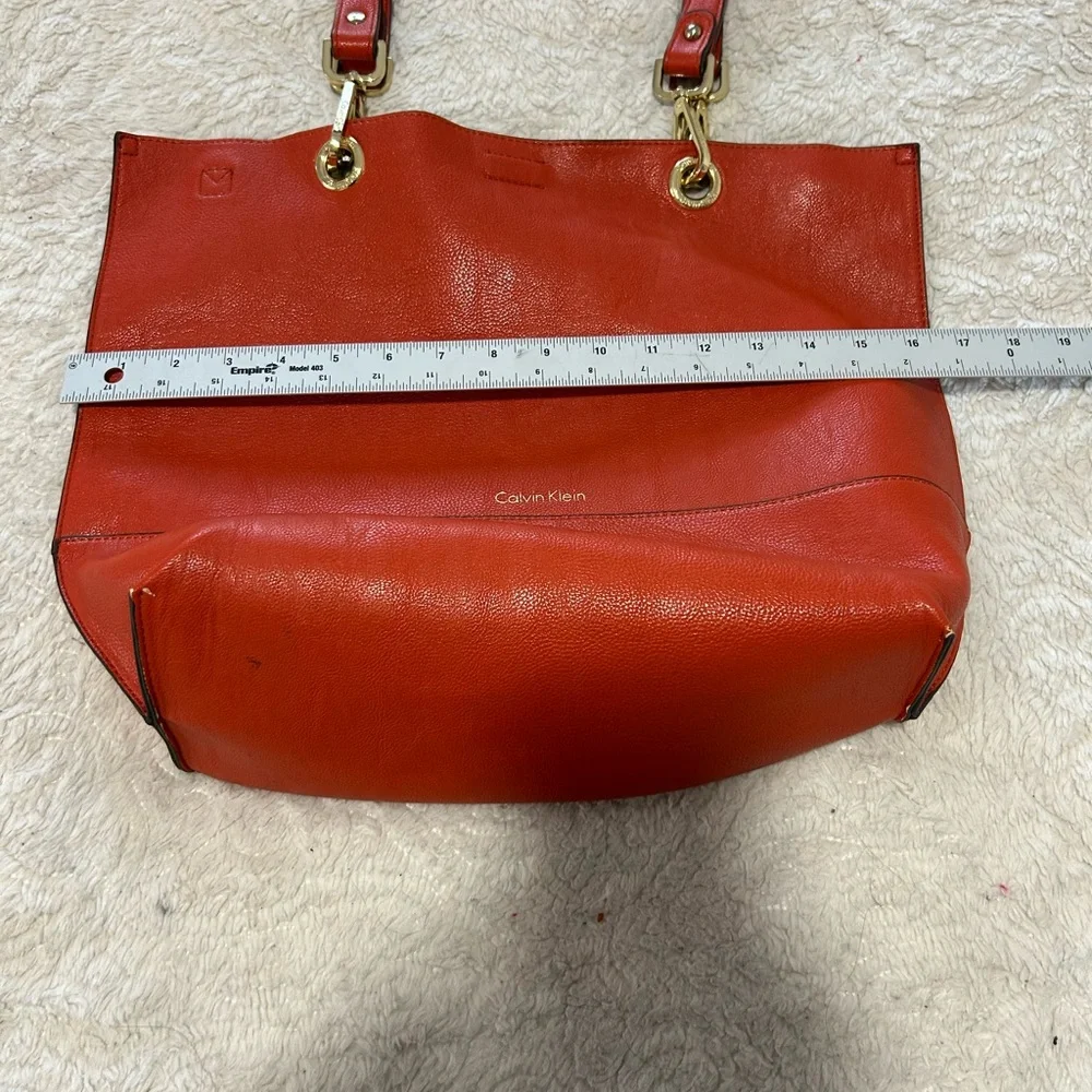 Calvin Klein Vibrant Orange‎ Tote - Picture 10 of 13